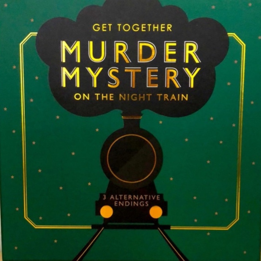 🌺 MURDER MYSTERY on the Night Train NIB